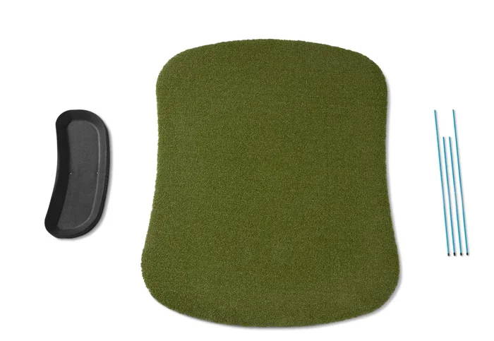 Fiberbuilt Performance Turf Series Hourglass Golf Mat Kit – 5’X4′