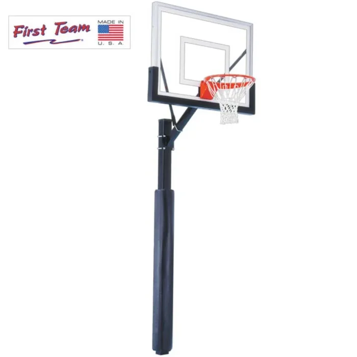 First Team Sport II Fixed Height Outdoor Basketball System 36″x48″ Backboard