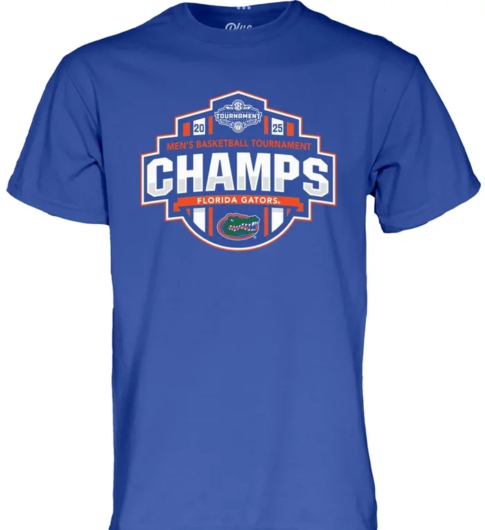 Florida Gators 2025 NCAA National Men’s Basketball Champs Tee
