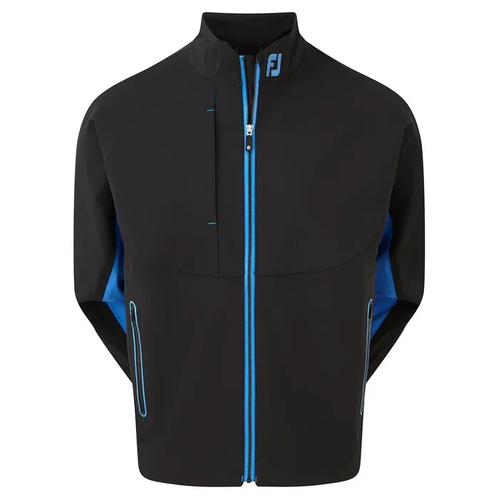 FootJoy DryJoys Tour LTS Waterproof Jacket – Black/Blue