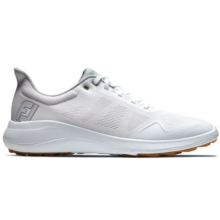 FootJoy Flex Athletic Spikeless Shoes – White