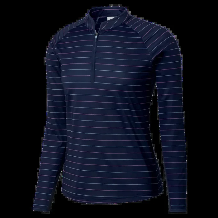 FootJoy Ladies 1/4 Zip Sun Protection Shirt – Navy