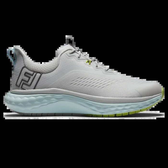 FootJoy Ladies Quantum Textile Golf Shoes – Grey/Blue