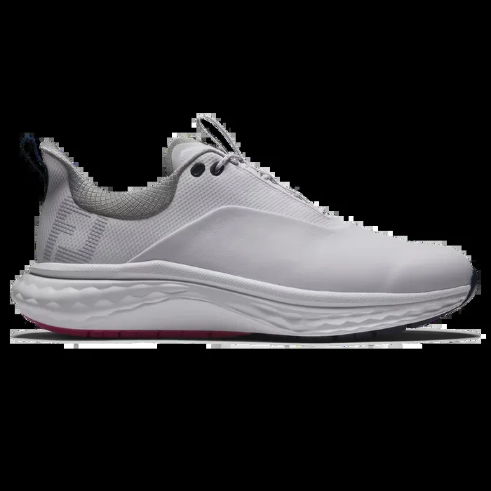 FootJoy Men’s Quantum Golf Shoes – White/Blue/Pink