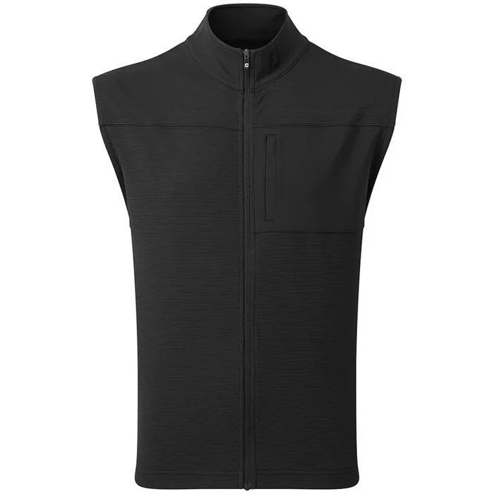 FootJoy Ottoman Knit Vest – Black