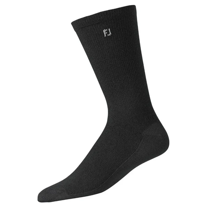 FootJoy ProDry Crew Socks – Black (2 Pack)