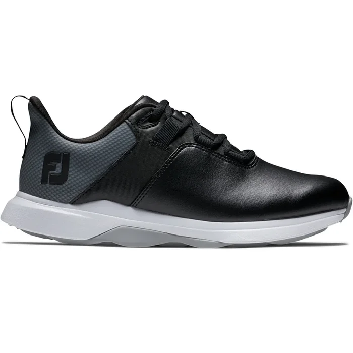 FootJoy ProLite Womens Spikeless Waterproof Shoes – Black/Grey/Charcoal