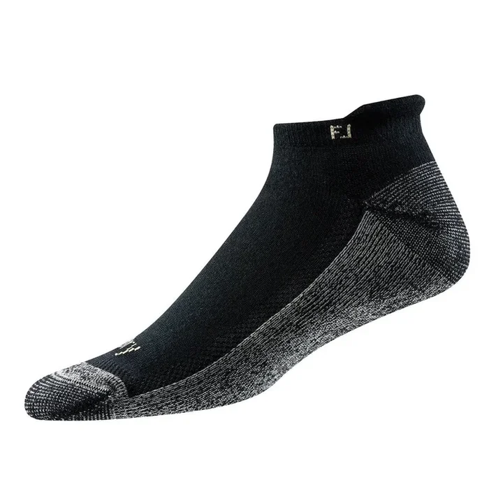 FootJoy Roll Tab Golf Socks – Black