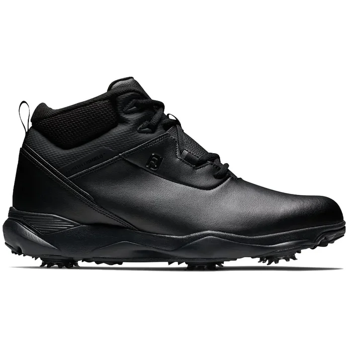 FootJoy Stormwalker Spiked Waterproof Boots – Black