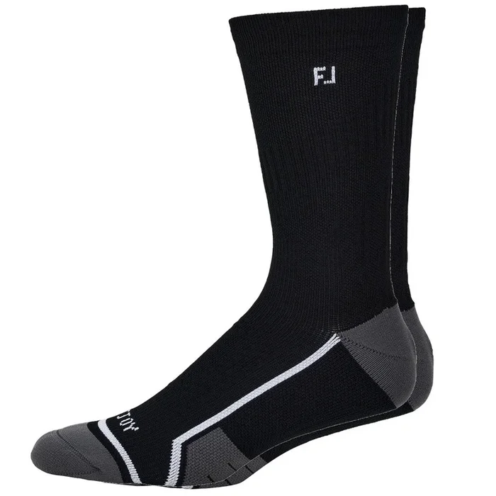 FootJoy Tech D.R.Y. Crew Socks – Black