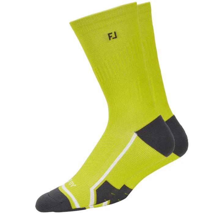 FootJoy Tech D.R.Y. Crew Socks – Green