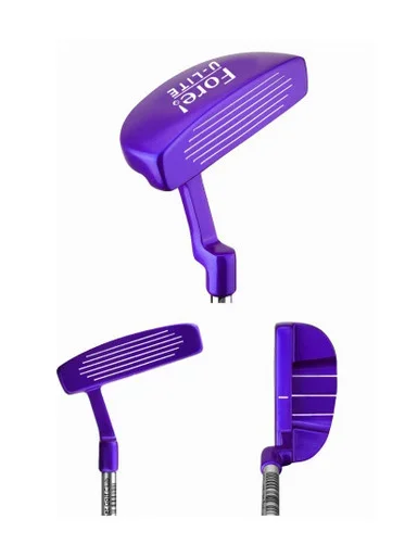 Fore! U-Lite Girls Putter for Ages 6-8 (kids 44-52″ tall) Purple