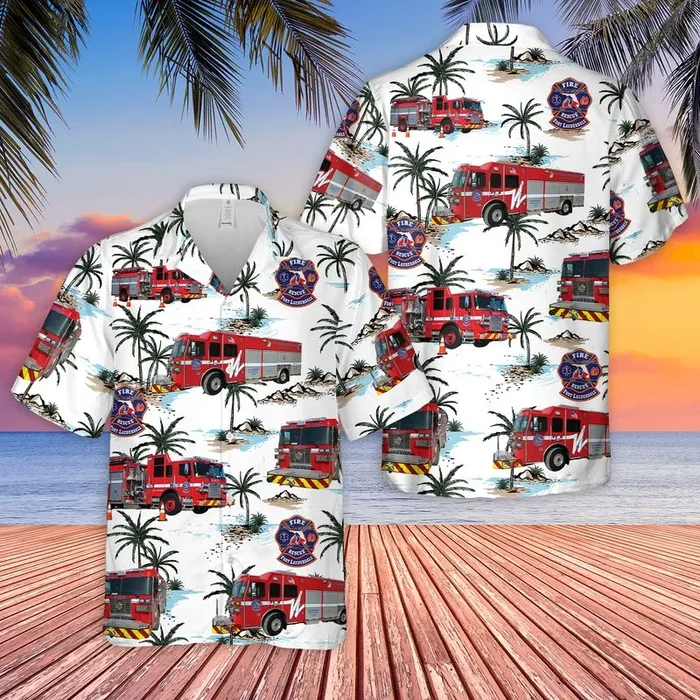 Fort Lauderdale Fire Rescue Hawaiian Shirt – Fanshubus.com