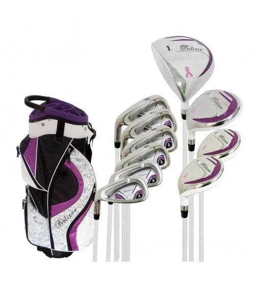 Founders Club Believe Complete Ladies Golf Set – Purple (Left-handed)