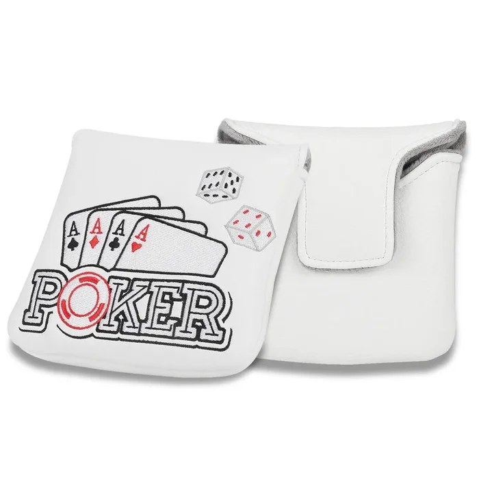 Four Aces Poker Large Mallet Putter Headcover
