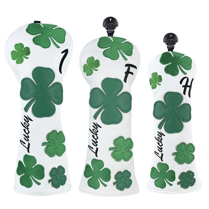Four Leaf Clover Golf Head Covers