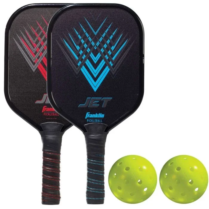 Franklin Jet (2) Player Aluminum Paddle and Ball Set