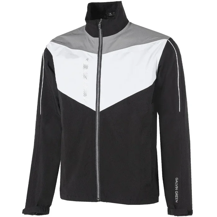 Galvin Green Armstrong Gore-Tex Paclite Waterproof Jacket – Black/White/Sharkskin