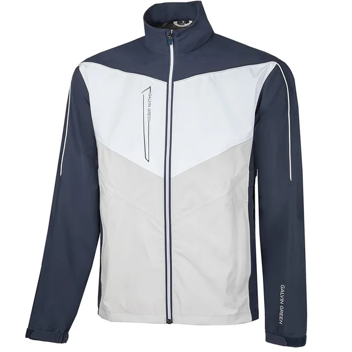 Galvin Green Armstrong Gore-Tex Paclite Waterproof Jacket – Navy/Cool Grey/White