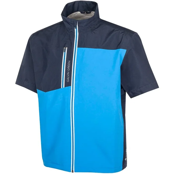 Galvin Green Axl Gore-Tex Paclite Jacket – Light Blue/Navy/White