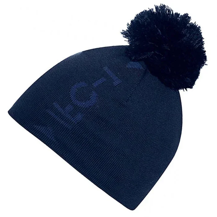 Galvin Green Mens Lennon INTERFACE-1 Knitted Bobble Hat – Navy