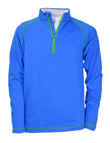 Garb Gibson Boys Golf Pullover Blue