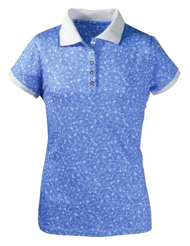 Garb Maia Toddler Girls Golf Polo Blue