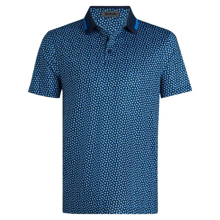 Gfore 3/G’s Tech Jersey Golf Polo (with Gfore Emblem) Twilight – FA25 Men