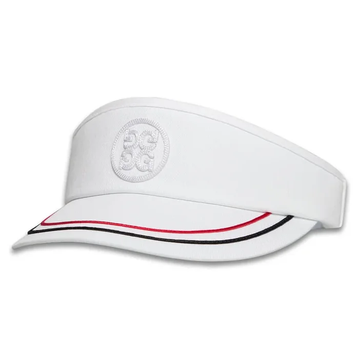 Gfore Chainstitch Circle G’s Golf Visor Snow – SP25 Men