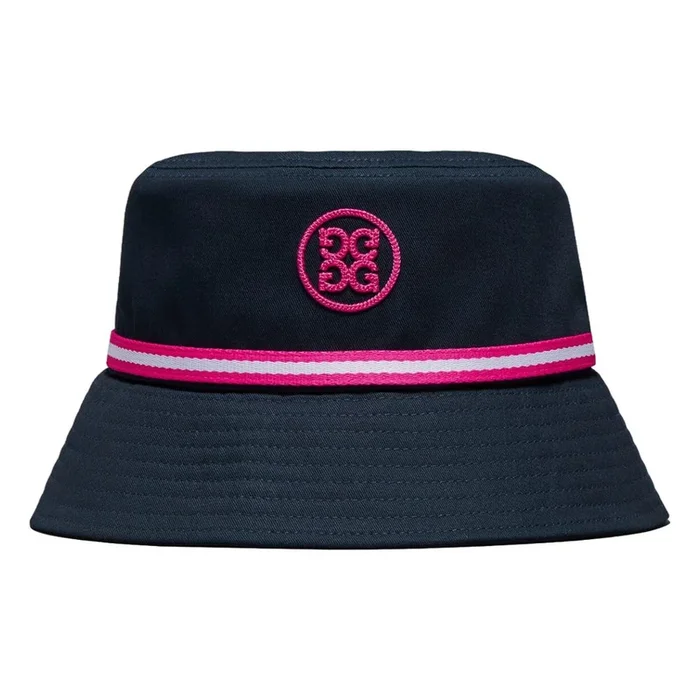 Gfore Circle G’s Drawcord Golf Bucket Hat Twilight/Knockout Pink – SP25 Men