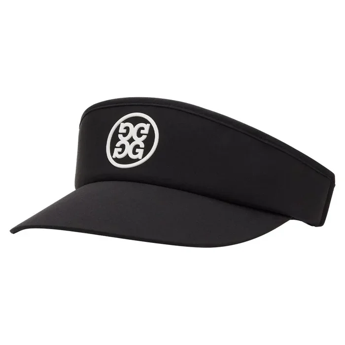Gfore Circle G’s Stretch Twill Golf Visor Onyx – 23 Women