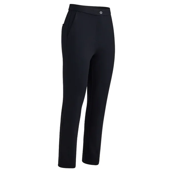 Gfore Double Knit Cigarette Leg High Rise Golf Pants Onyx – 24 Women