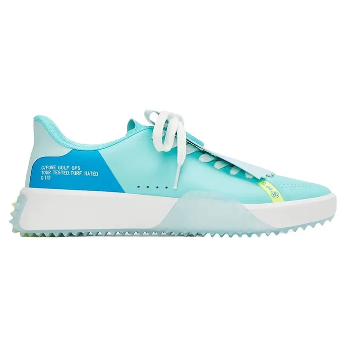 Gfore G.112 P.U. Leather Colour Block Kiltie Spikeless Golf Shoes Sardinia – 24 Women