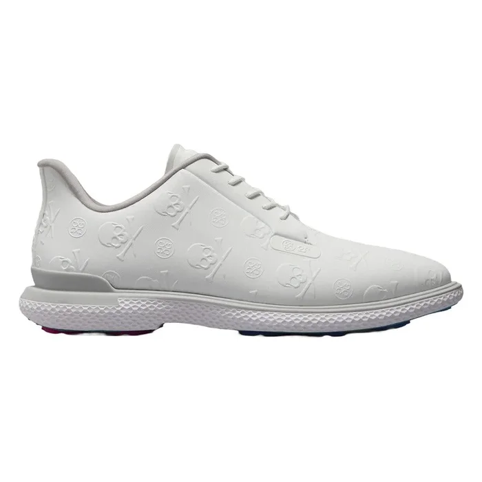 Gfore Gallivan2r Embossed Skull & Tees Spikeless Golf Shoes Snow/Nimbus – SP25 Men