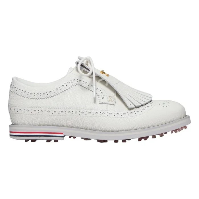 Gfore Gallivanter Leather Longwing Golf Shoes Snow – SP25 Women
