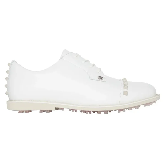 Gfore Gallivanter Pebble LS Cap Toe Spikeless Golf Shoes Stone – 24 Women