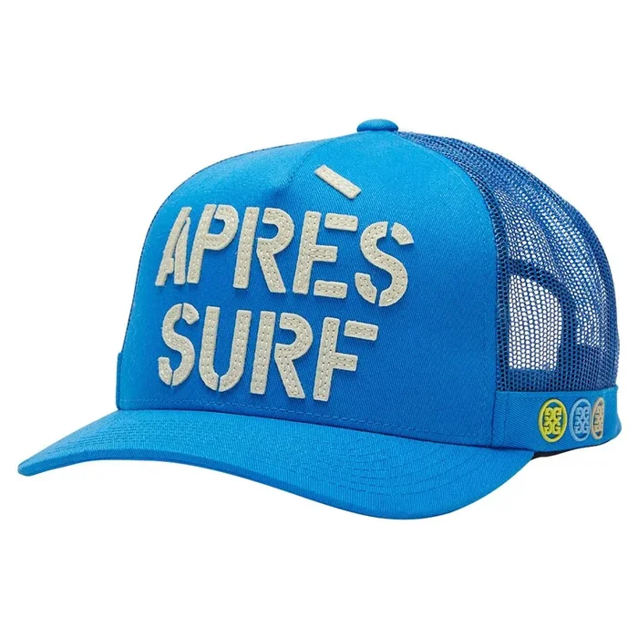 Gfore Limited Edition Apra’s Surf Interlock Knit Trucker Golf Cap Racer – 23 Men