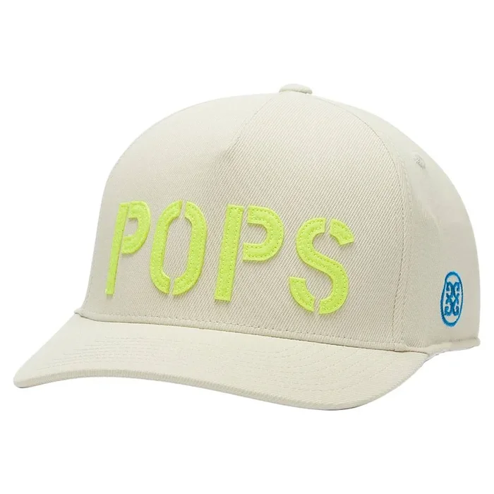Gfore Limited Edition Pops Stretch Twill Snapback Golf Cap Stone – 23 Men