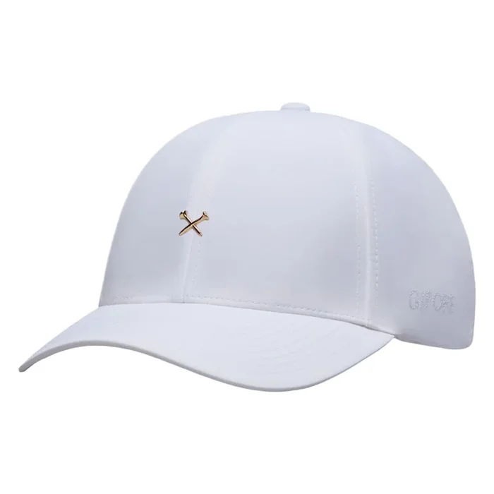 Gfore Metal Tees Low Profile Golf Cap Snow – SP25 Women