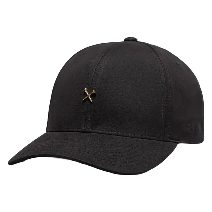 Gfore Metal Tees Waxed Cotton Low Profile Golf Cap Onyx – SP25 Women