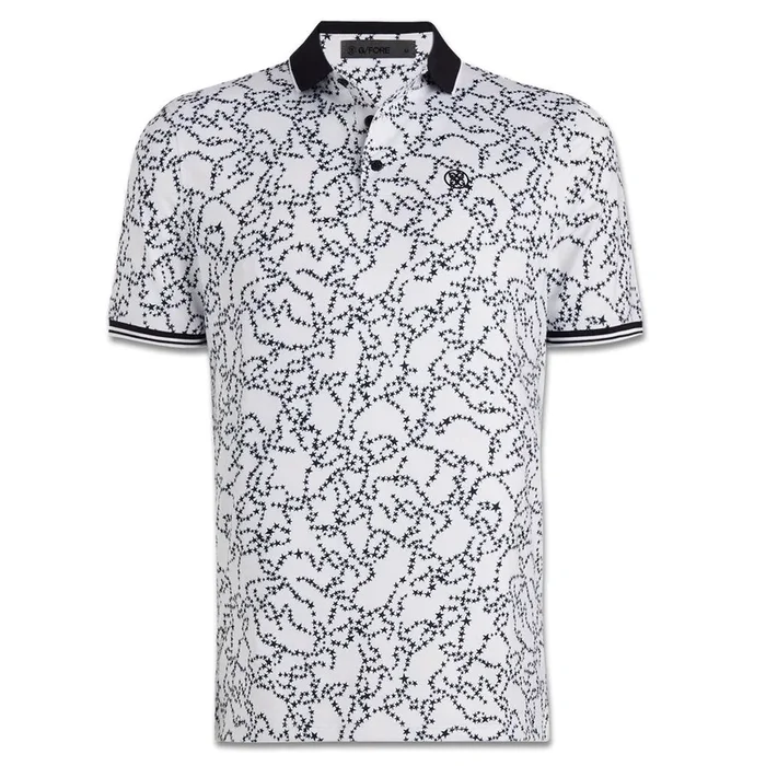 Gfore Star Dust Tech Jersey Golf Polo Snow – 24 Men