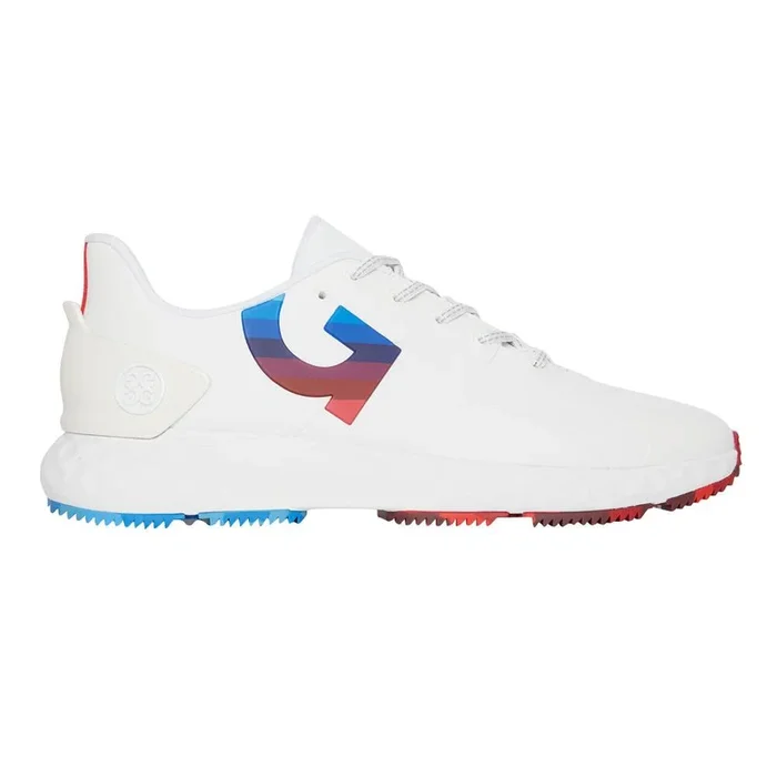 Gfore Striped Quarter G MG4+ Spikeless Golf Shoes Snow – 23 Men