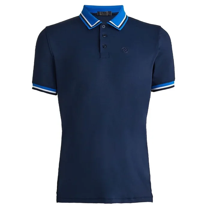 Gfore Tux Banded Sleeve Tech Jersey Golf Polo Twilight – 23 Men
