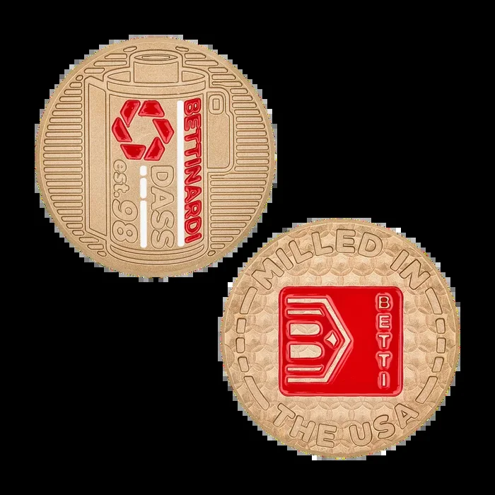 Gold Flame DASS Photogenic Ball Marker