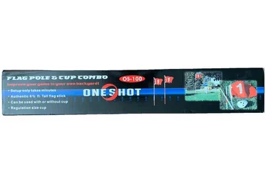Golf Flag Pole & Cup Combo