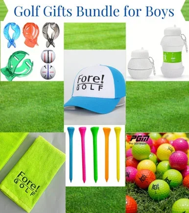 Golf Gifts Bundle for Kids Ages 7-12