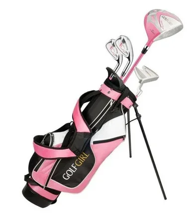 Golf Girl Junior Tour 4 Club Girls Golf Set Ages 4-7 (44-54 inches) Pink