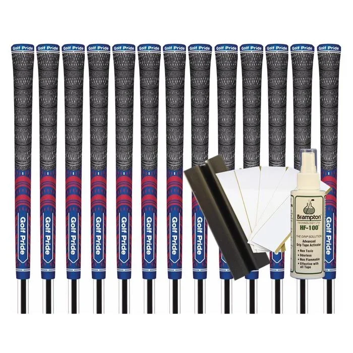 Golf Pride MCC Teams Midsize Grip – NAVY/RED (13pcs + Golf Grip Kit)