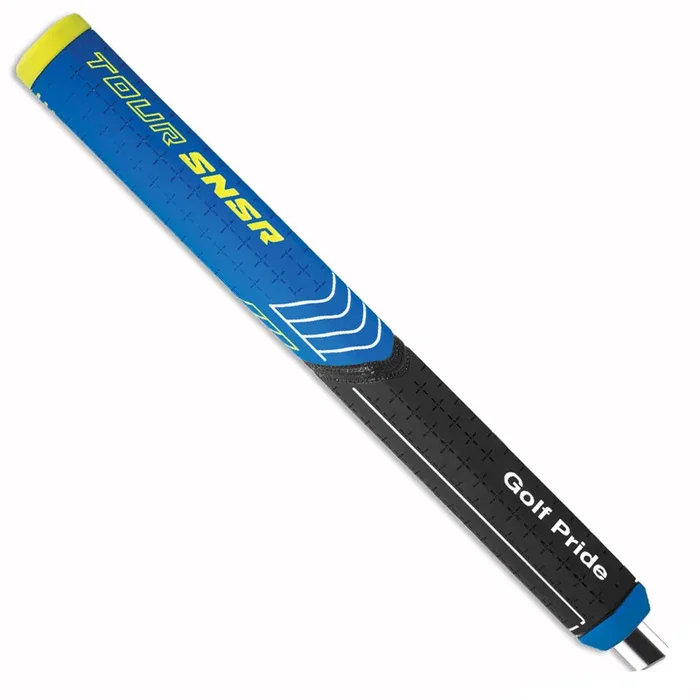 Golf Pride SNSR Straight 104cc Putter Grip – Black/Blue