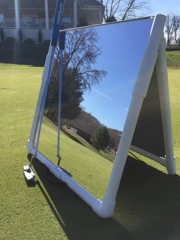 Golf Swing Mirror Training Aid (Swing Reflection Foldable 2×4)